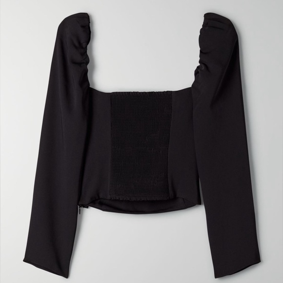 SOLD Aritzia Wilfred Novella Blouse - Picture 2 of 2